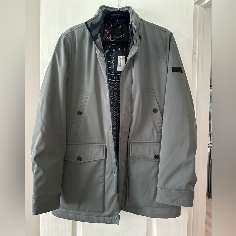 Ted Baker Light Gray Men's Coat